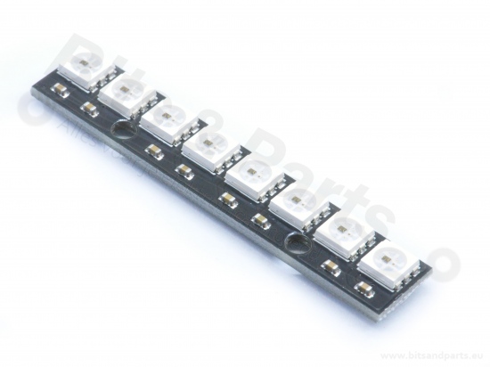 LED Stick NeoPixel - 8x WS2812 5050 RGB LEDs met drivers 
